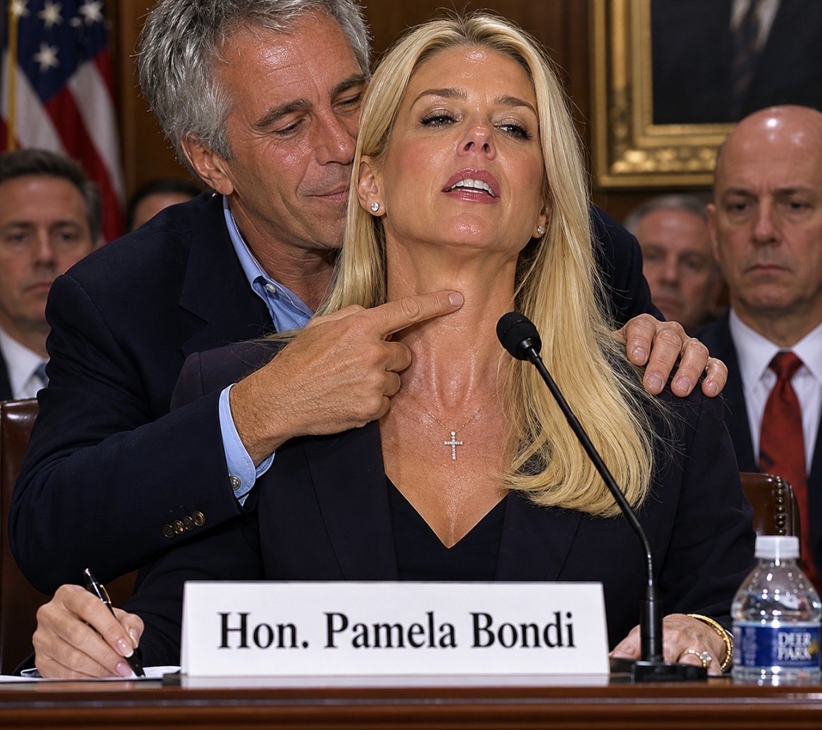 DoctorMRP's tweet photo. @PamBondi #Karma https://t.co/BrK7QASRei