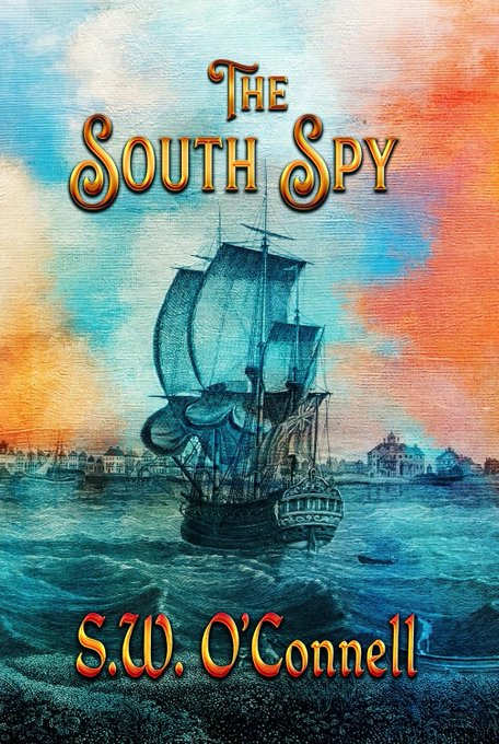 SalinaBBaker's tweet photo. The sixth book in my fellow historical fiction author @SWOConnell's  Yankee Doodle Spies series is ready for early ordering in Kindle version! Both Kindle and paperback will be available on 1 July 2026. The South Spy sends Jeremiah Creed  to Georgia and the Carolinas, where he and his band of spies try to thwart Britain's new "Southern Strategy." 

https://t.co/I0fGNFxGhs

Summer 1779: The flames of revolution burn hottest in the South!
France and Spain have entered the war as America’s allies, shifting the balance and prompting Britain to unleash its ruthless Southern Strategy. The redcoats aim to seize the fertile southern colonies, rally Loyalist support, and protect their vital Caribbean sugar islands from French and Spanish fleets. If they succeed, the rebellion may be crushed forever.
Desperate to disrupt this plan, General George Washington dispatches Lieutenant Jeremiah Creed—his most capable and covert operative—deep into enemy territory. Using various disguises, Creed slips into the heart of South Carolina and Georgia, where loyalties fracture along lines of wealth, race, and survival.
