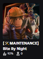 sonadowyuri's tweet photo. has there been any other game that's had their maintenance last a week like bite by night because none come to my mind https://t.co/oqmyu6bx0z