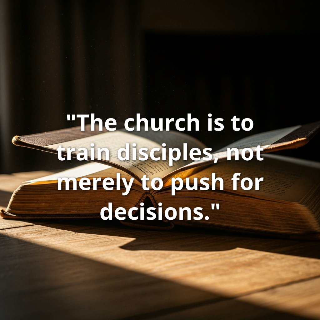 AKVT's tweet photo. A raised hand or a prayed prayer is just the beginning. The true, beautiful calling of the Church is to walk alongside one another in the lifelong, transformative journey of following Christ. 🌱⛪️ #Discipleship #ChurchCommunity #FaithJourney #SpiritualGrowth https://t.co/CCDRY56TQ0