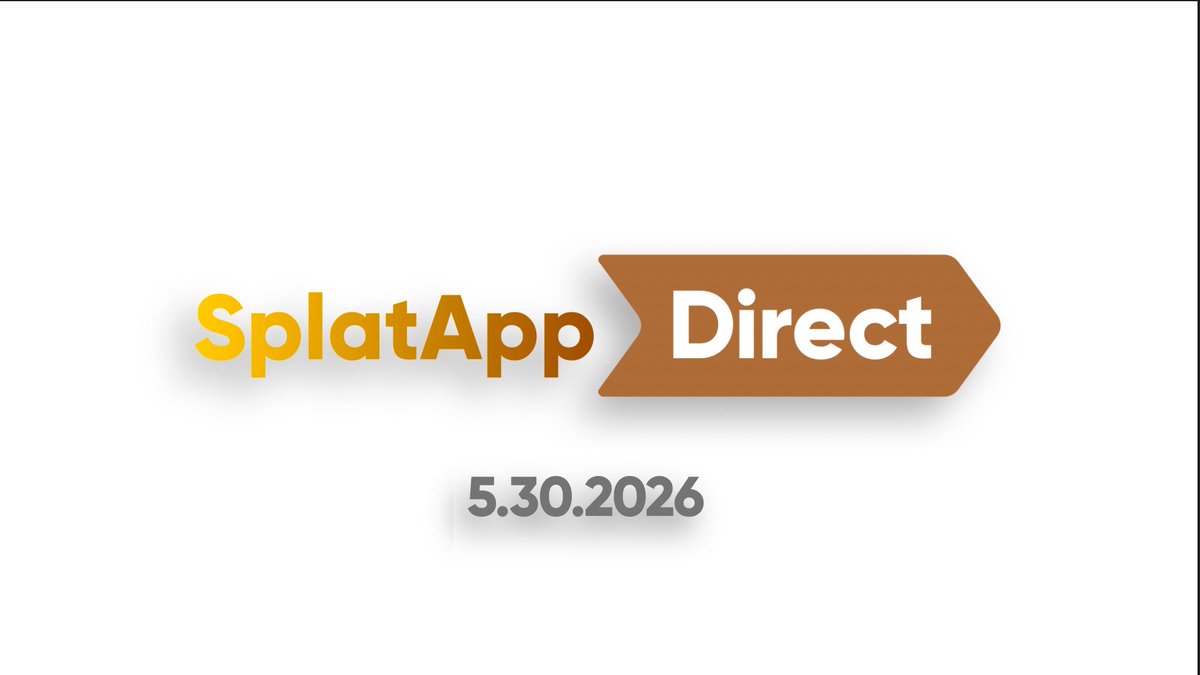 AppSplat's tweet photo. It's finally here! Join us on May 30 at 6 PM CEST for a SplatApp Direct! The presentation will last roughly 20 minutes and provide info regarding a new major update, recap all the features added ever since launch, and even show you a few upcoming features.

Hope to see you there! https://t.co/81llFj9BPl