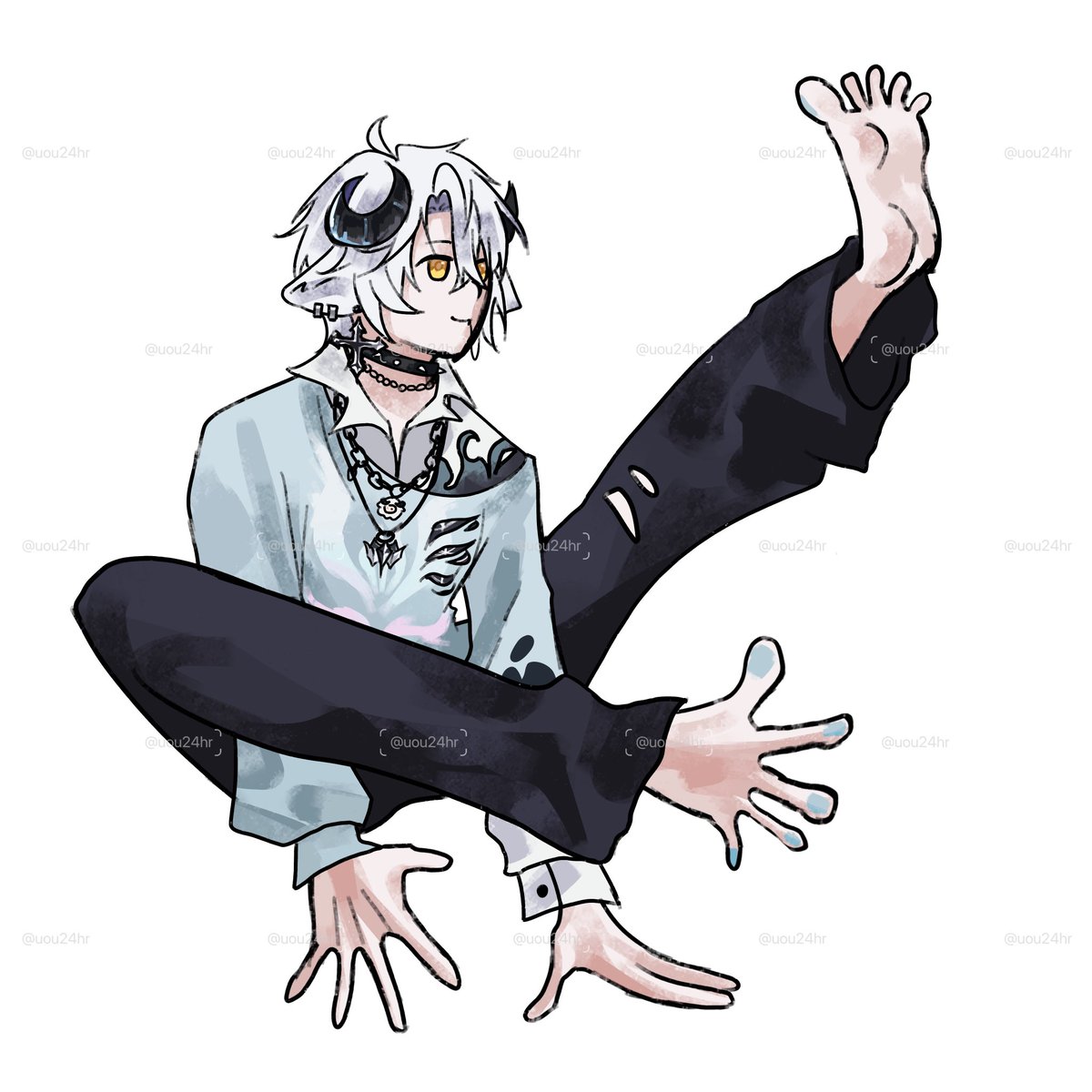 uou24hr's tweet photo. ˗ˏˋ𝓑𝓪𝓪𝓫𝓮𝓵’𝓼 𝓫𝓪𝓮ᝰ✍︎ˎˊ˗
🥷.ᐟ 𐔌՞. .՞𐦯 ⤷ ゛นายเองก็เป็นนินจาได้นะ ˎˊ˗ 

ปล.ขอท่ดค่ะ แต่เห็นเบสนี้แล้วอดใจไม่ไหวจริงๆ🤟ลักนะ
#BaabelLamb #BaabelArt

Art by : bonus khon thor thae
cms4me https://t.co/ksq2wzJROC