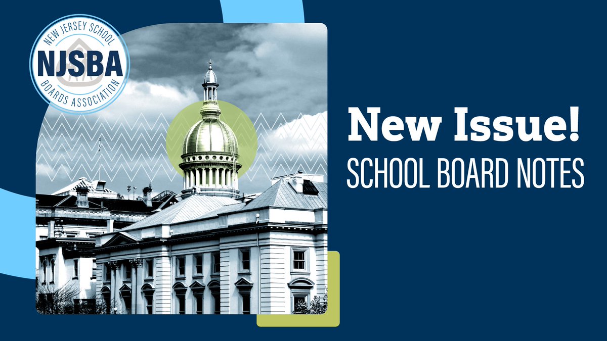 njsba's tweet photo. 📰 NJSBA School Board Notes 📰
Wednesday, May 27, 2026

Read➡️ https://t.co/B4hb2QyHlY

@drpurnell @NicholasADiaz @chantaj4 @rayPinney https://t.co/vKmGbFJPUg