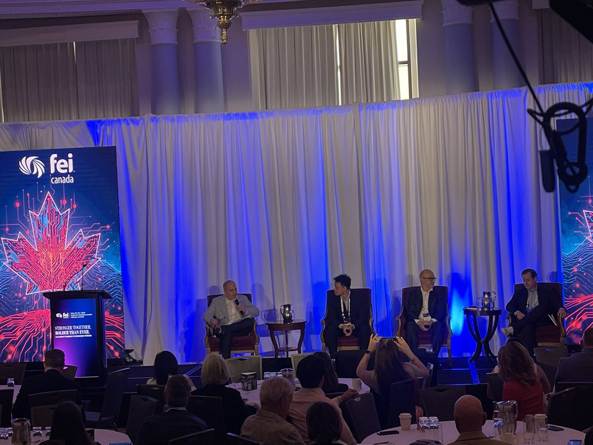 FEICanada's tweet photo. The momentum keeps building at the FEI Canada National Conference 🔥

Next up: a powerhouse keynote on Digital Sovereignty in Canada 🇨🇦

As digital infrastructure becomes critical to business success, this conversation tackles resilience, innovation, and data protection. https://t.co/wBkqyH27X1