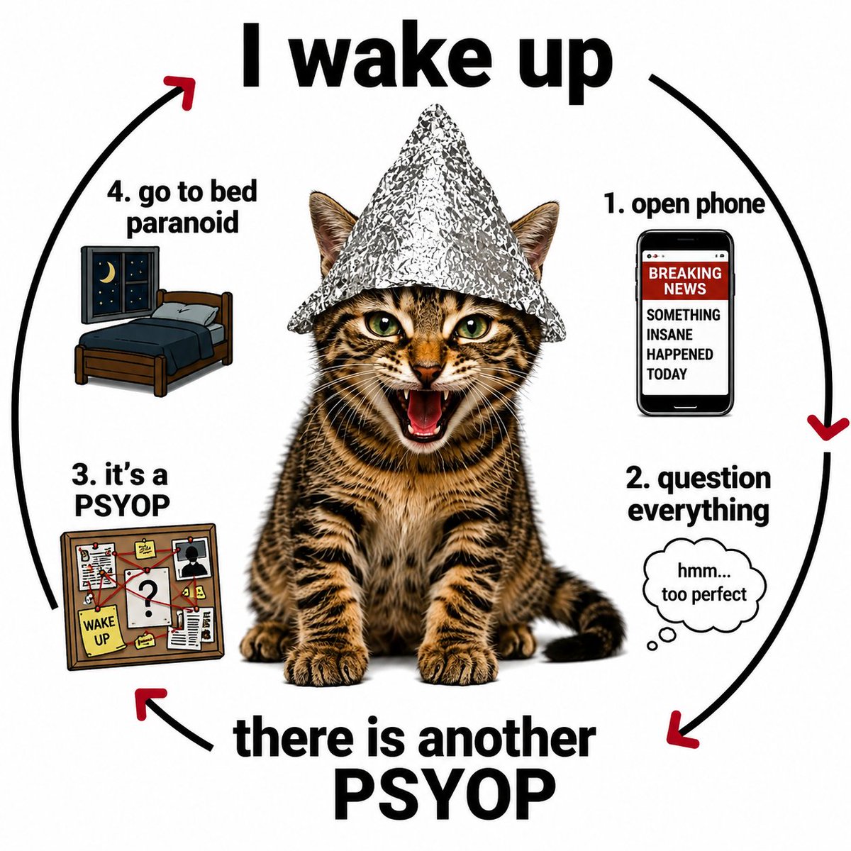 tygreth's tweet photo. I wake up / another collapse @elonmusk @dogeofficialceo https://t.co/nD9vEdMCeS