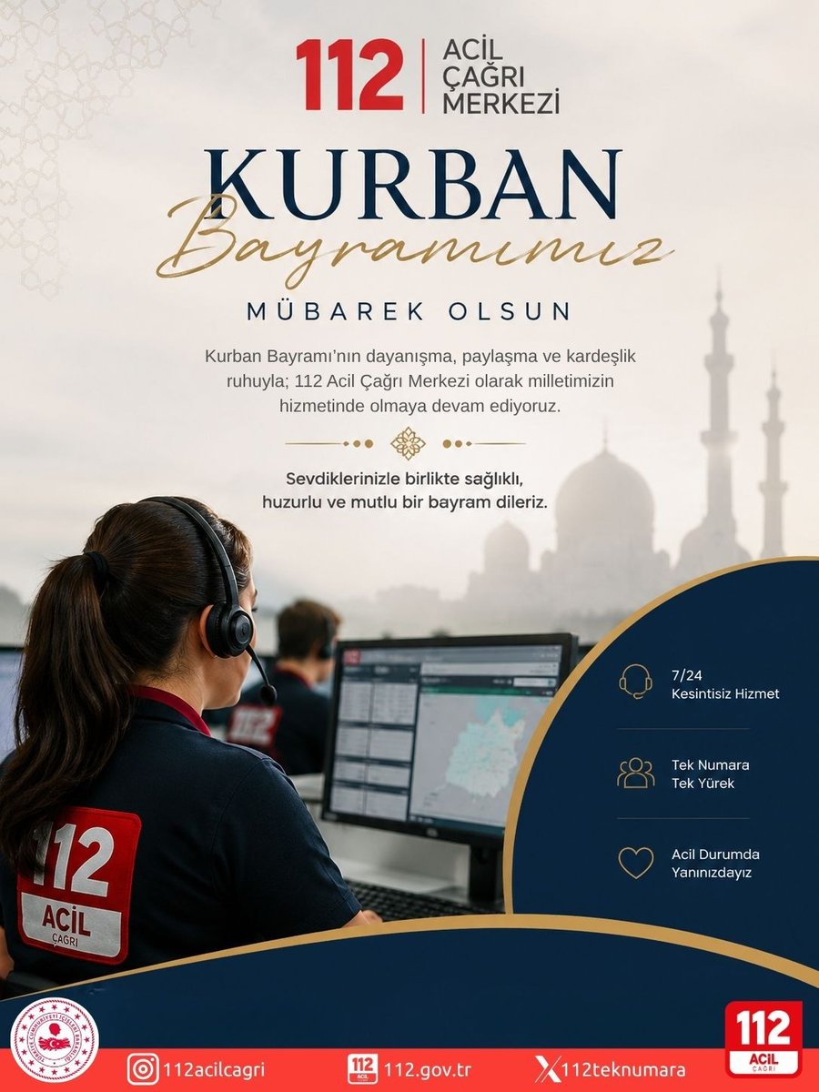 Muğla 112 Acil Çağrı Merkezi Müdürlüğü tweet media