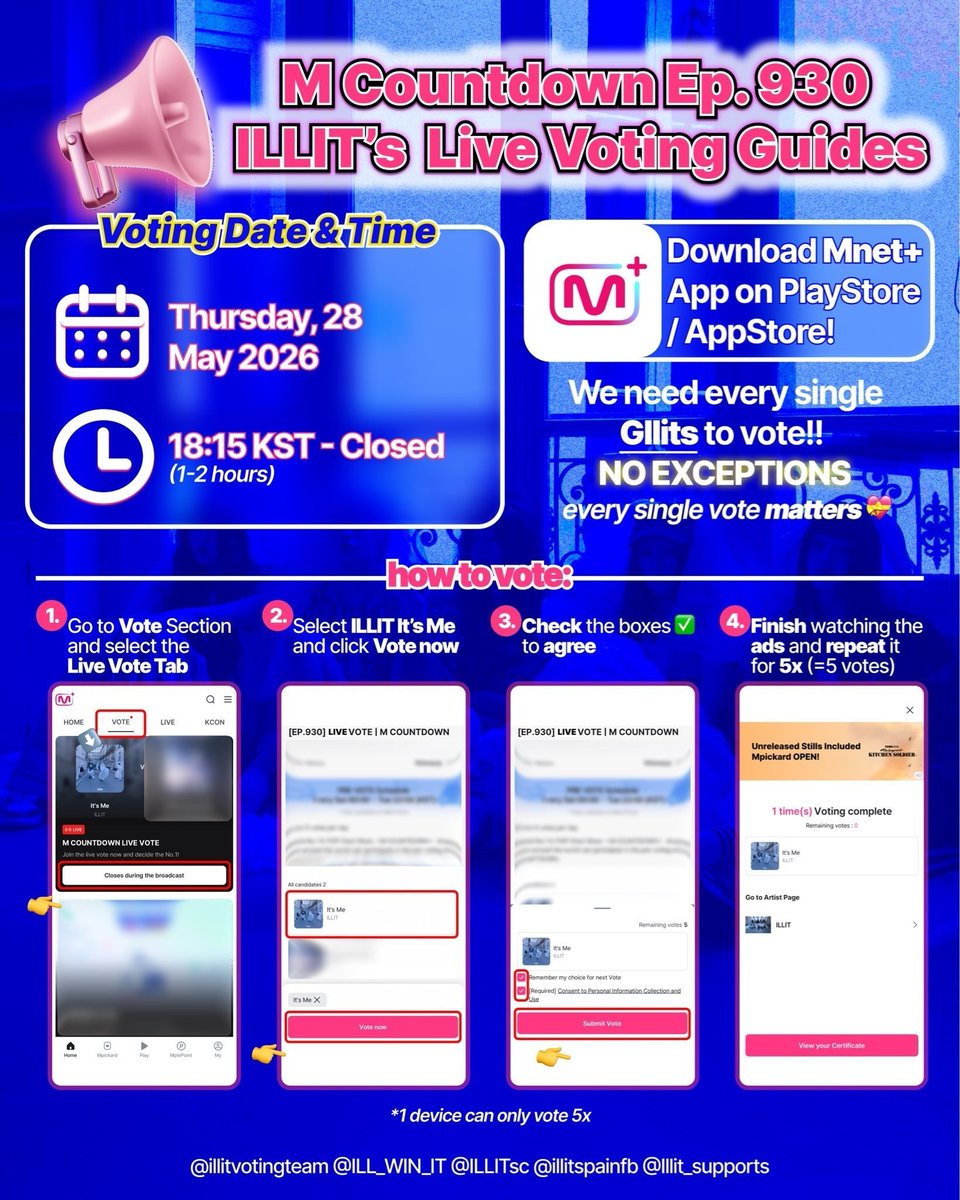 ILLIT VOTING TEAM tweet media