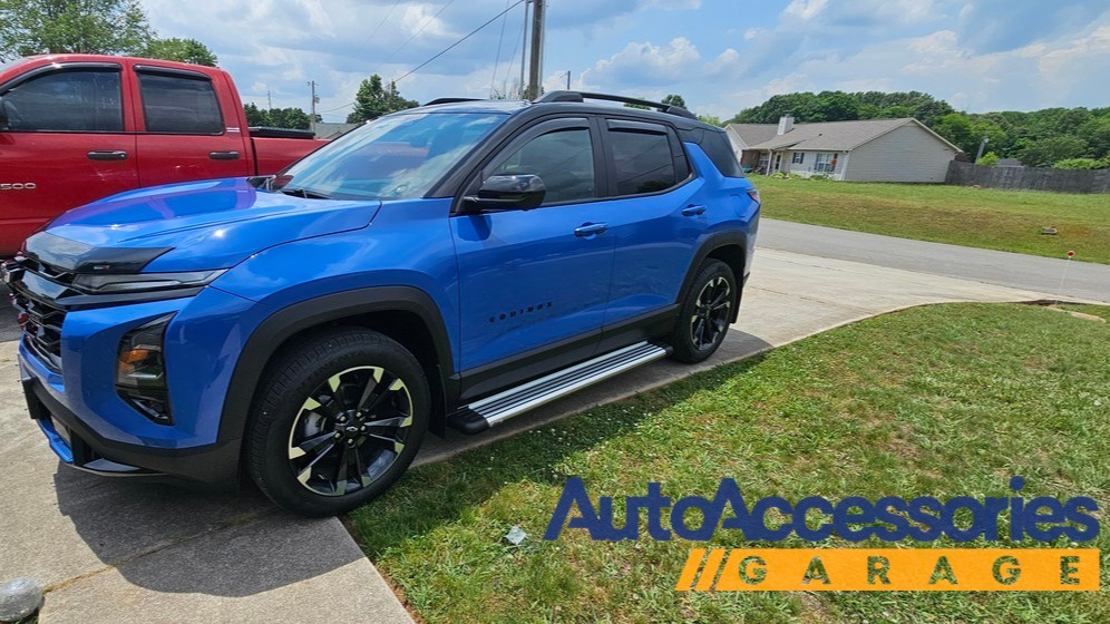 AAGarage's tweet photo. "I ordered them, and when they arrived, which was less than a week, I got them installed. The look really good on my SUV and I like the width of them. I looked everywhere and found them at AAG. THANK YOU!" - Suzanne from AL on her new They #ChevyEquinox https://t.co/Pgb1GlyiIJ