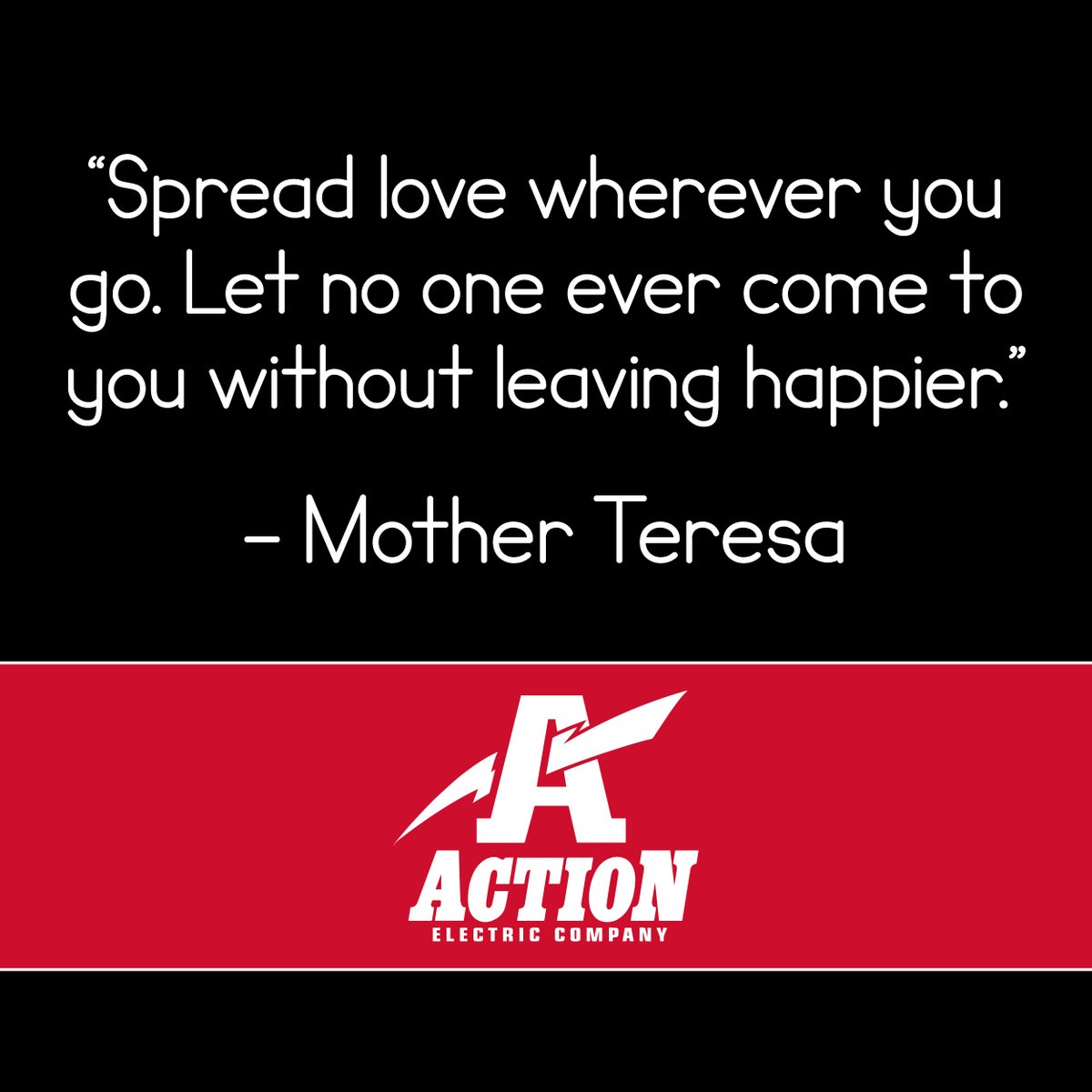 ActionElecSF's tweet photo. Wise words from Mother Teresa! You never know what someone is going through. #Empathy #Positivity https://t.co/QwybgQI0YE