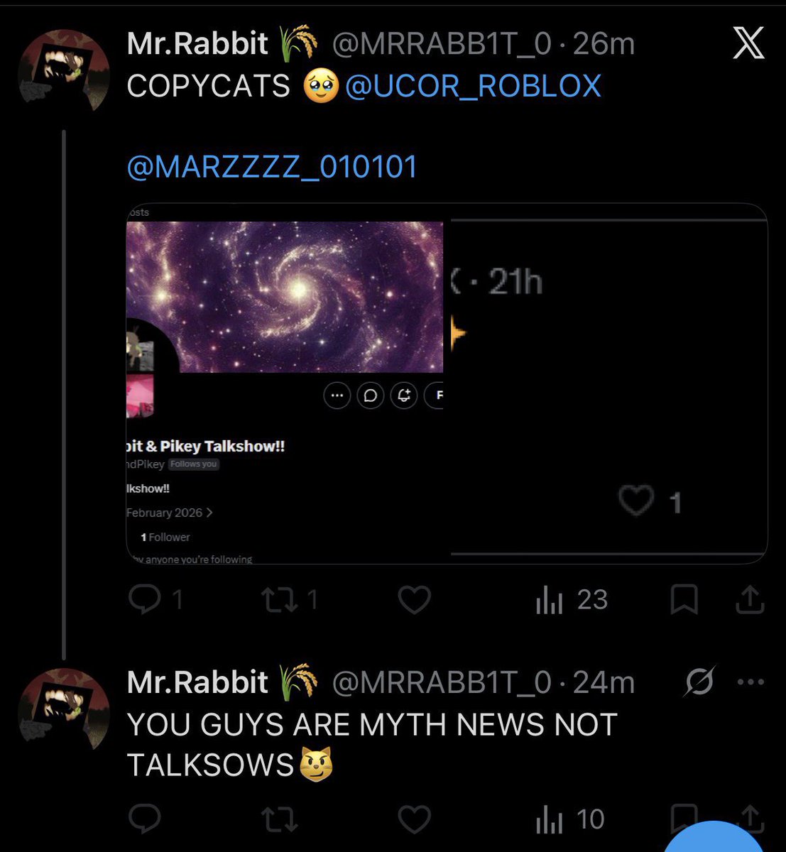 UCOR_ROBLOX's tweet photo. We will not interact with this person nor will we respond, they are still banned from UCOR for there exploiting and other reasons that are personal. https://t.co/S7rZE6k1OD