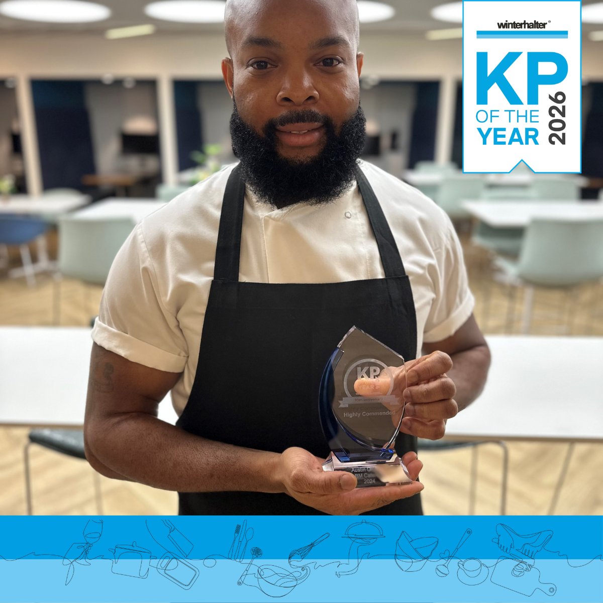 WinterhalterUK's tweet photo. The search for the 12th Kitchen Porter of the Year is on – nominate the hero behind your kitchen’s success.

👉👉 https://t.co/Xl45HFSei0

#KPOTY2026 #KitchenPorterOfTheYear #WinterhalterUK https://t.co/Fs6Jt6BQ7e