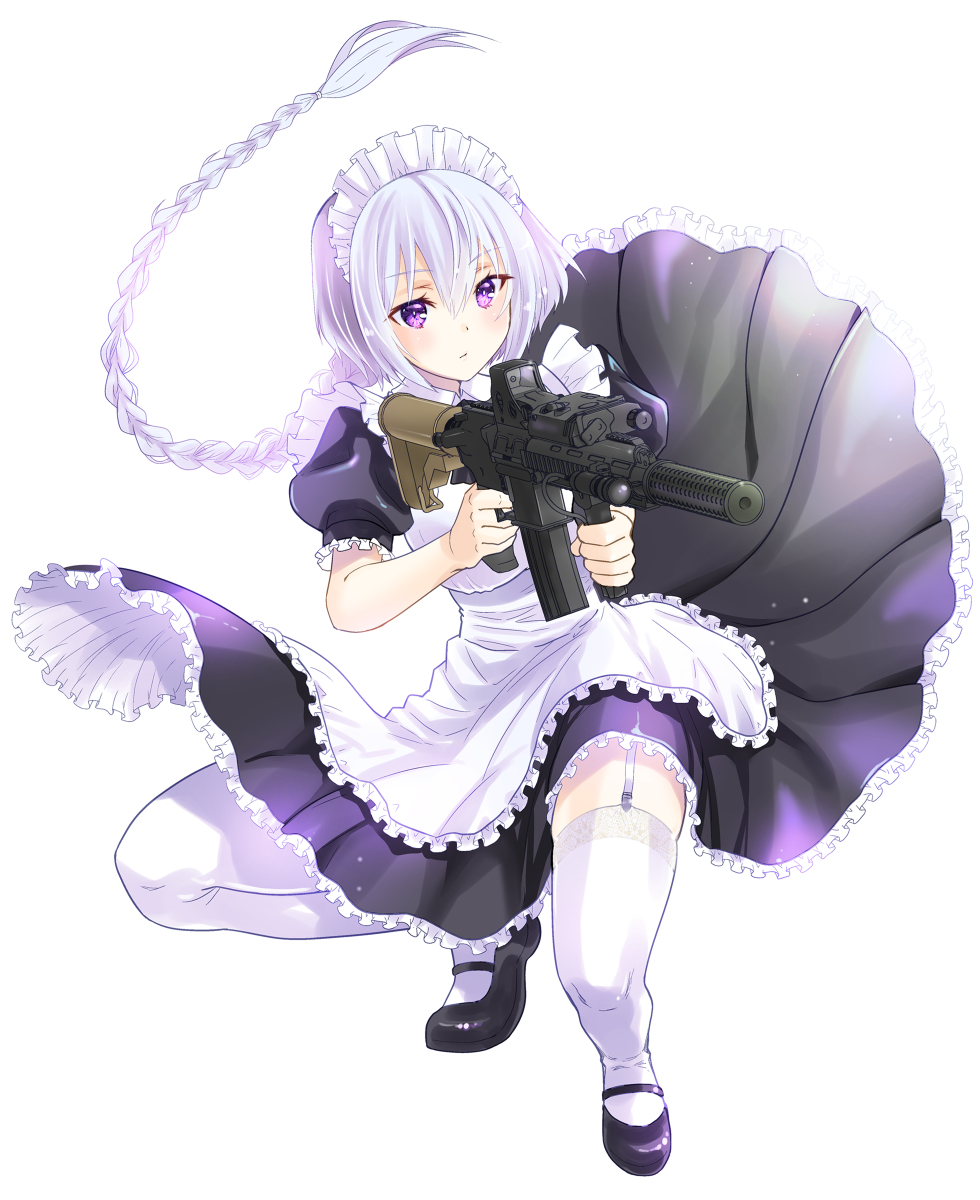 「アーティストさん、女性と銃の作品を見せてよって素晴らしい!皆、出すんだ!」|うおぬまゆうのイラスト