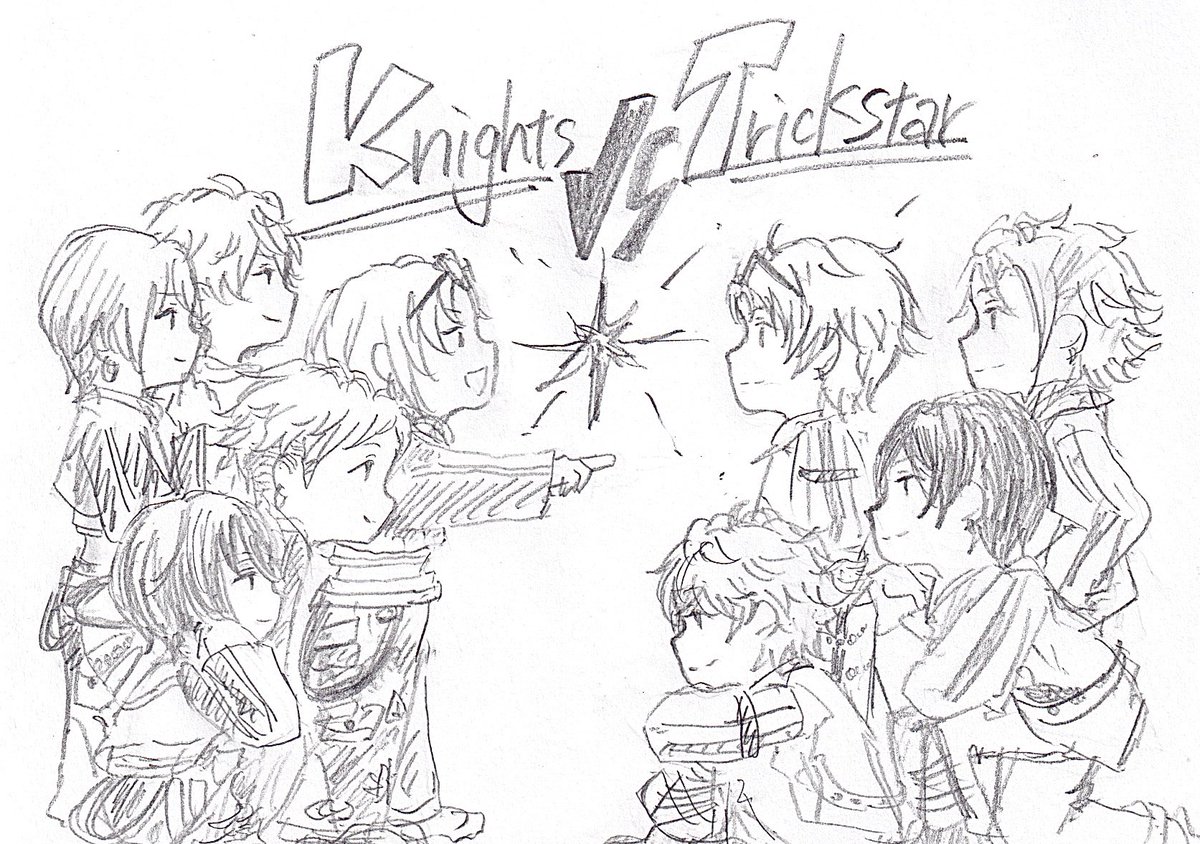Amy08027774's tweet photo. Knights VS Trickstar
楽しみ！！！！ https://t.co/Sk7oXCgjhQ