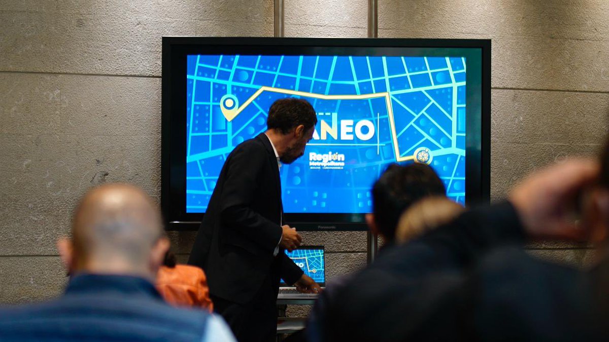 SomosRegionMBC's tweet photo. En ese sentido, se refirió al #PLANEO, el instrumento de planeación regional que se construye de manera articulada con una visión de desarrollo y progreso. https://t.co/YGBDqs40bI
