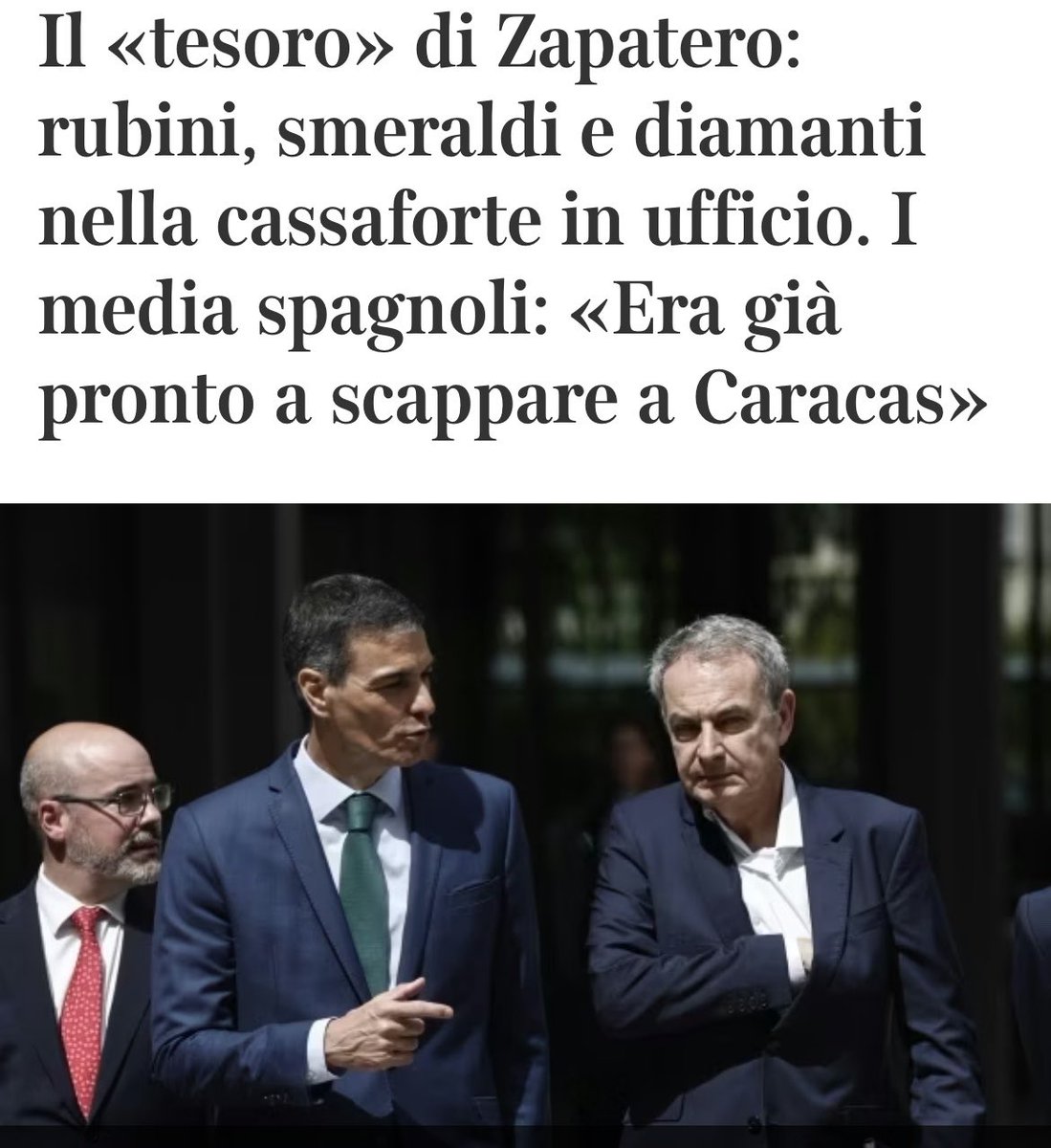 PietroPerconte's tweet photo. La triste  fine della sinistra spagnola che tanto prendevano ad esempio il PD e Avs 🤣 https://t.co/FacKDRHlHr