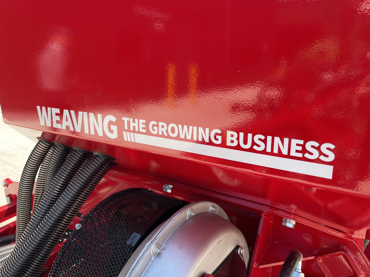 TheFarmingForum's tweet photo. Fantastic day with the team @Weaving_Mach today, the official opening of their new facility, with @wheat_daddy on official ribbon cutting duty, keep your eyes peeled for big things coming to a field near you soon ! https://t.co/xYrTVKoPAr