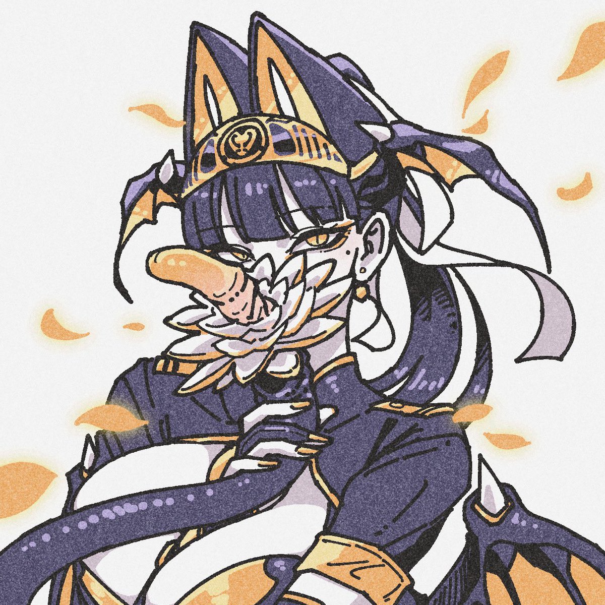 #あなたの癖を詰め込んだ最高の女性を見せてください
超高身長前髪ぱっつんで指しゃぶり癖のある精神エケチェンな女王蜂サキュバスのパシココ様🐝 