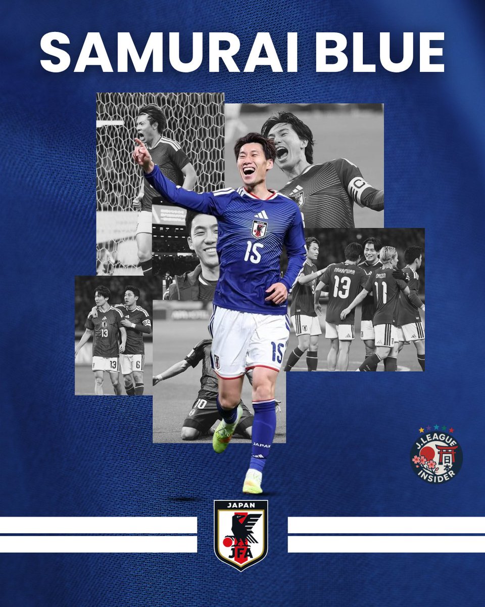 JInsiderBR's tweet photo. 🇯🇵 | CHEGOU O GUIA SAMURAI BLUE 2026!!! A Copa do Mundo está batendo na nossa porta e chegou a hora de conhecer ainda mais da seleção que mais chamou a atenção no ciclo.

Vitórias sobre Brasil, Inglaterra e Alemanha, massacres na Ásia e a manutenção da dominância continental. Os Samurais Azuis certamente deixaram de ser "zebra" e entram na Copa como uma das principais seleções do mundo!

Segue o fio pra conhecer esse time!