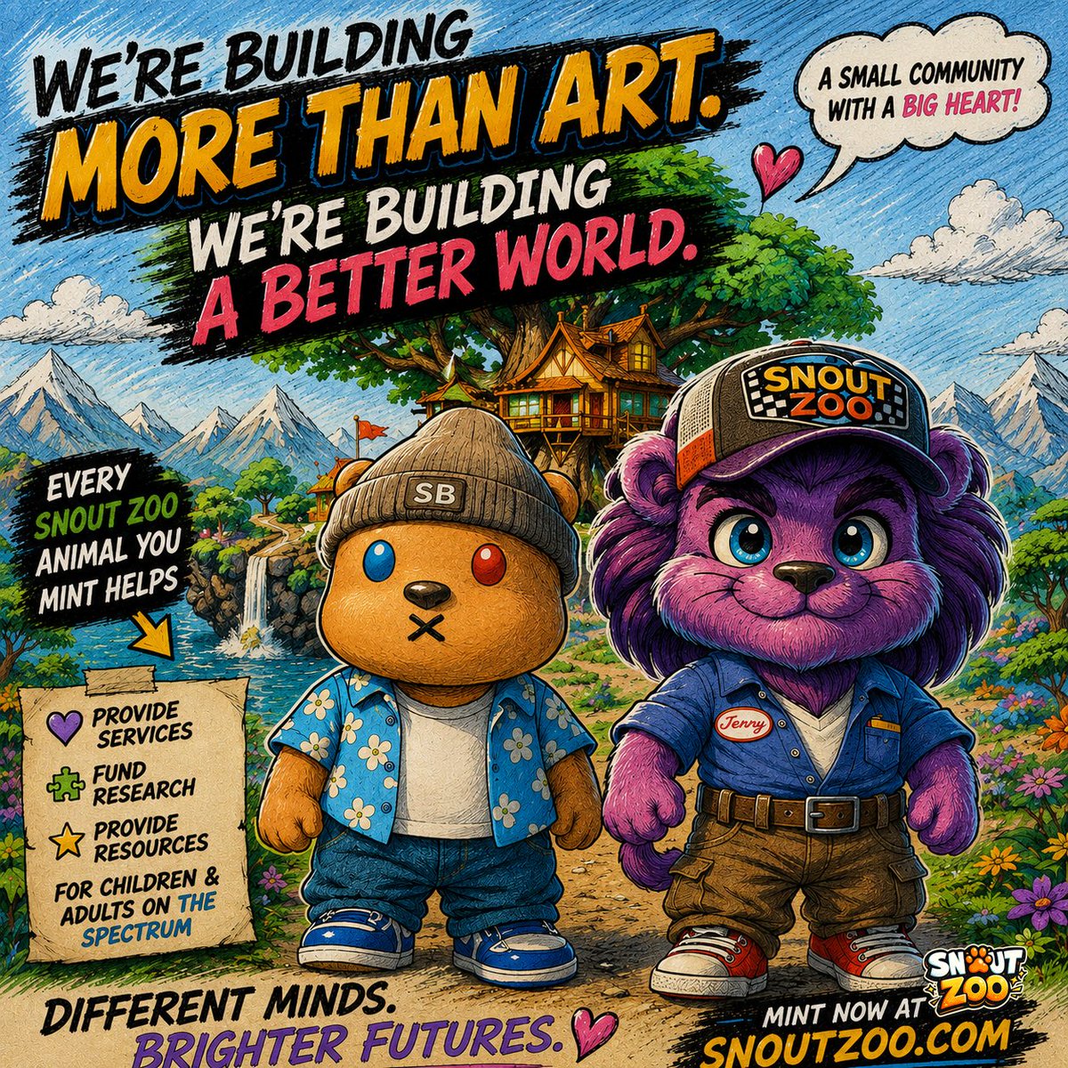 b_O_Art's tweet photo. @X when will you restore our @snoutzoo account?

Snout Zoo has always been about creating a positive and safe space for the Autism and Neurodiverse community. Our mission has always been to uplift, educate, and support others through creativity and community.

Meanwhile scam accounts continue to stay active while accounts trying to make a real difference are removed.

We submitted our appeal and still have not received a response.

We simply want our voice and community back.
