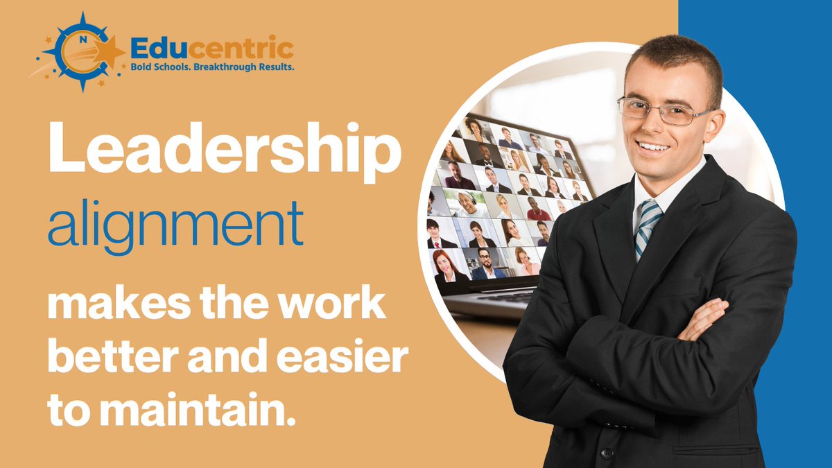 educentric_org's tweet photo. School improvement is stronger when school leadership and district leadership are aligned. When both are moving in the same direction, schools are better supported, and the work becomes easier to sustain. https://t.co/xIn0eg8hiT