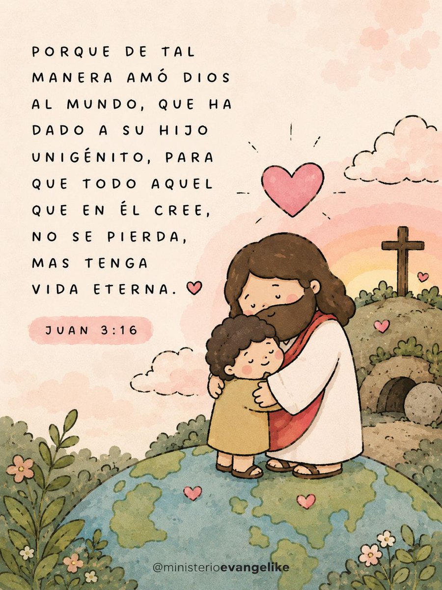 Evangelike_'s tweet photo. El mundo promete amor… pero no salva.

Dios amó primero y dio a Su Hijo para darte vida eterna (Jn 3:16).

No es religión, es decisión. Cree. Recibe. Vive.
#Juan316 #Esperanza #Fe https://t.co/BduoSeL11K