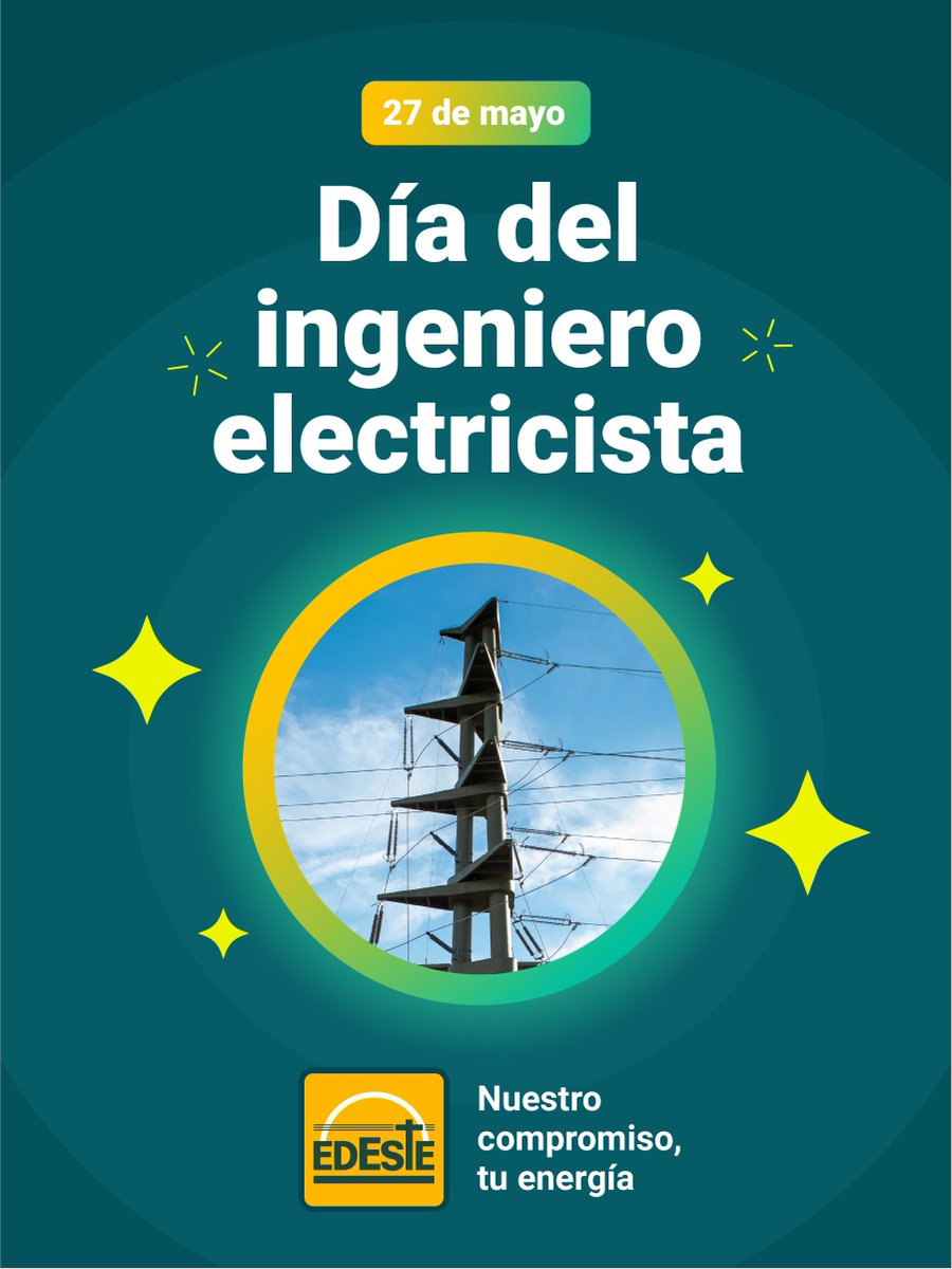 Edeste_mza's tweet photo. ⚡️ Día del Ingeniero Electricista ⚡️ https://t.co/zm3dQrkUR7