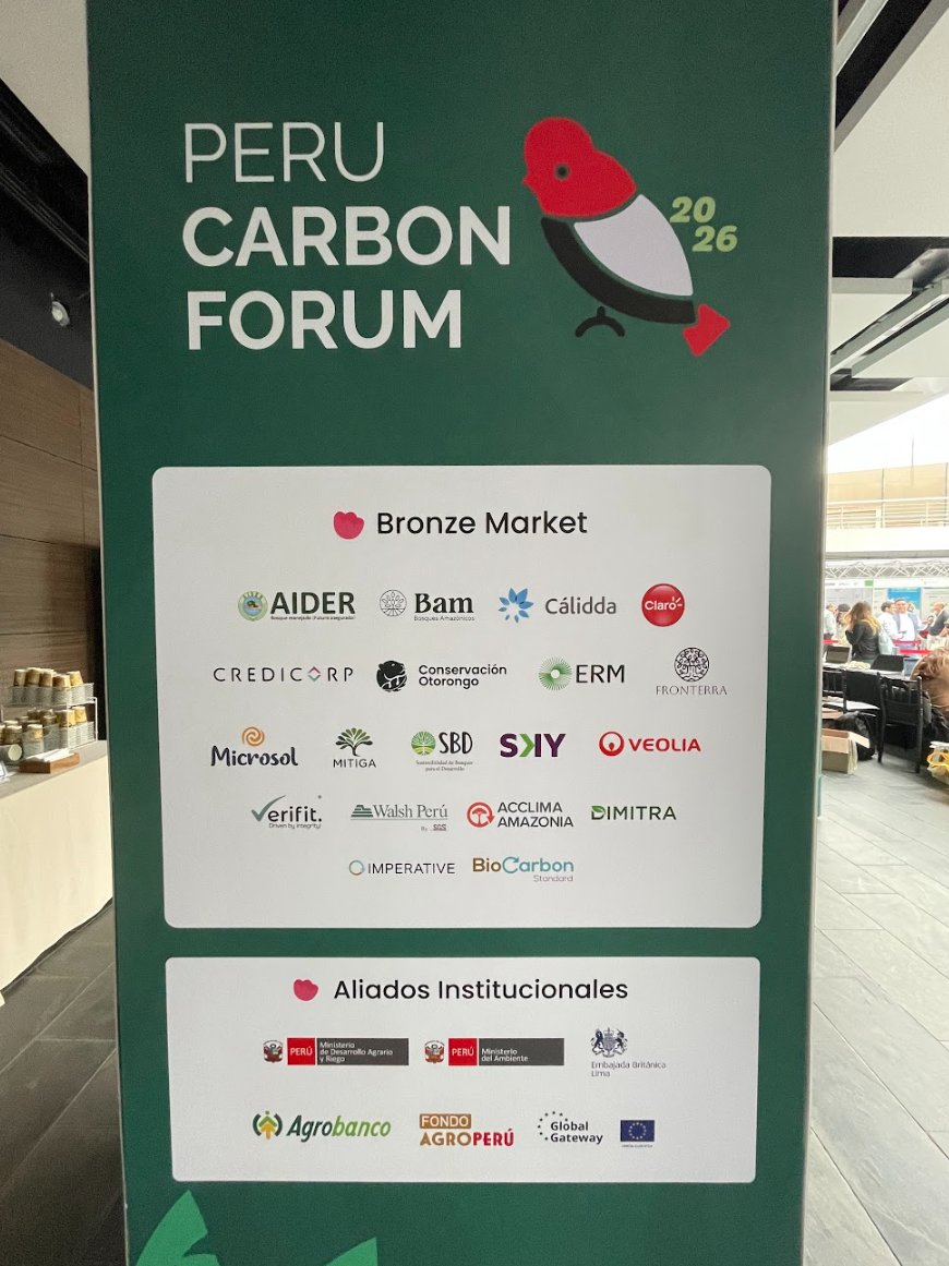 dimitratech's tweet photo. On the ground at Peru Carbon Forum 2026 🇵🇪

CEO Jon Trask, Director of Hispanic America Calvin Bodden, and Peru Sales Partner Neptali Salvador are in Lima this week discussing MRV, traceability, and carbon infrastructure with project developers and sustainability leaders across LATAM.

Tomorrow, Calvin joins Panel MC7 on technology and traceability in voluntary carbon markets.

#PeruCarbonForum #CarbonMarkets #MRV $DMTR
