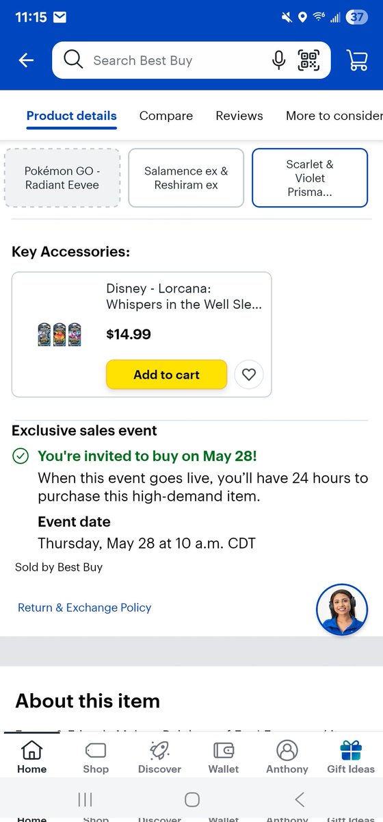 PyreTheFox's tweet photo. @PokemonRestocks LETS GOOO https://t.co/8E37r5fBVT
