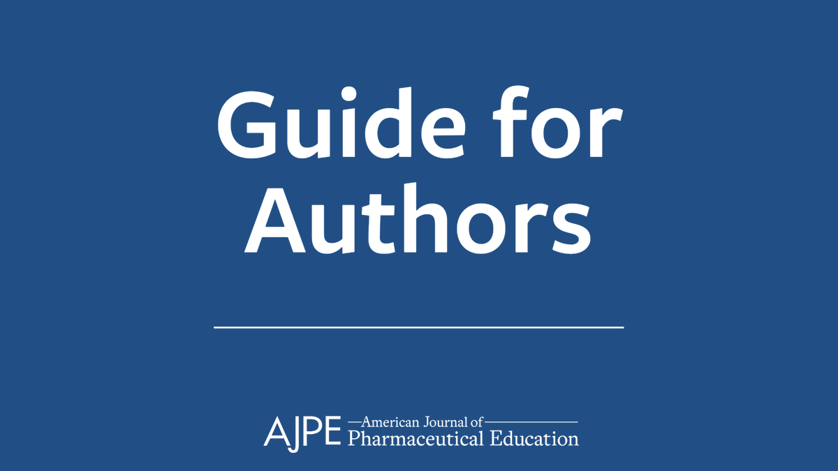 TheAJPE's tweet photo. ✍️ AJPE continues to refine its Guide for Authors, making the publication process clearer and more accessible for contributors. The latest updates provide clarity around supplementary materials, helping authors navigate submission with confidence. 

🔗https://t.co/5PONBiN6ds https://t.co/IfXuFqxvQk