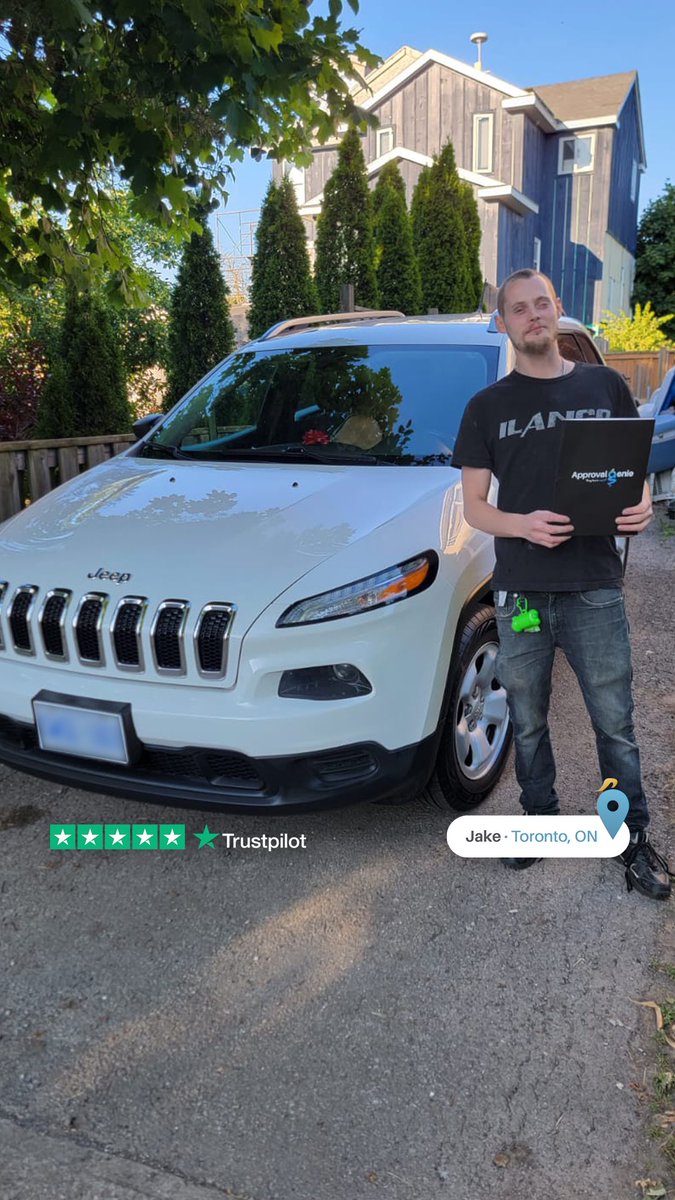 ApprovalGenie's tweet photo. BIG CONGRATS to Jake - he was looking for a White Compass, and our genies delivered. 💪🏼✨🏡
#jeep #suv #offroad #carloan #auto https://t.co/c2b2zkzMzH