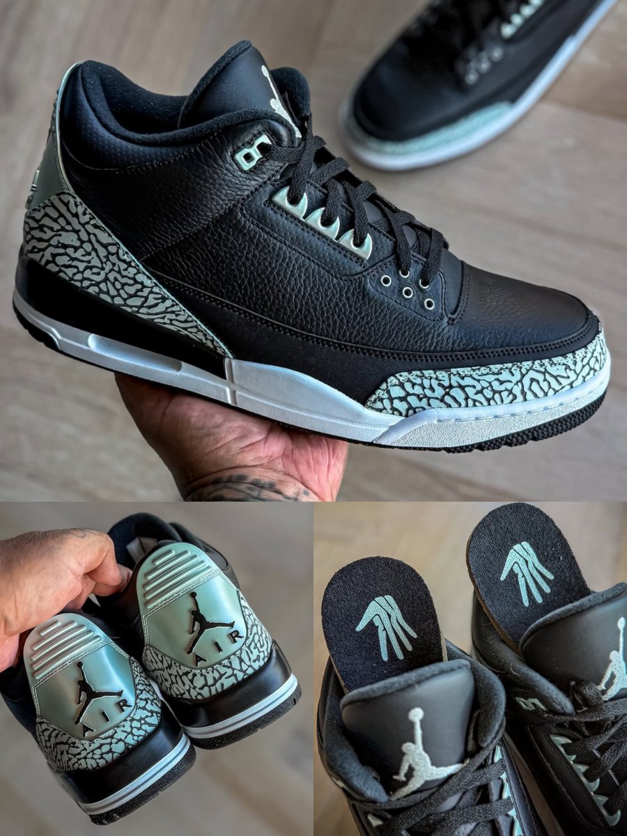 zSneakerHeadz's tweet photo. FIRST LOOK: Air Jordan 3 Kawhi Leonard “Spurs” PE 👀🔥

📸: the_perfect_pair/IG https://t.co/iLb1URkFEp
