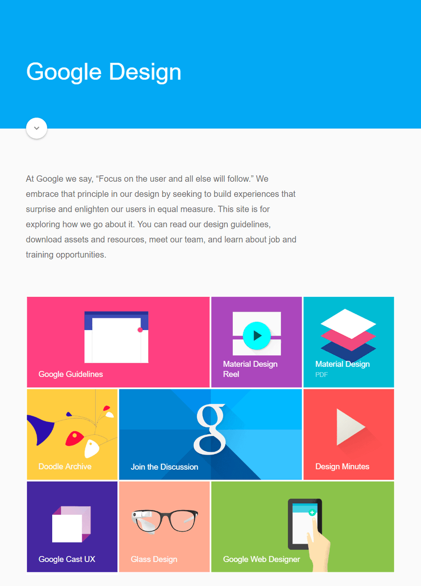 WebDesignMuseum's tweet photo. On June 25, 2014, Google introduced a new graphic style called Material Design at the Google I/O conference.  

#WebDesignHistory https://t.co/J1rz332szF