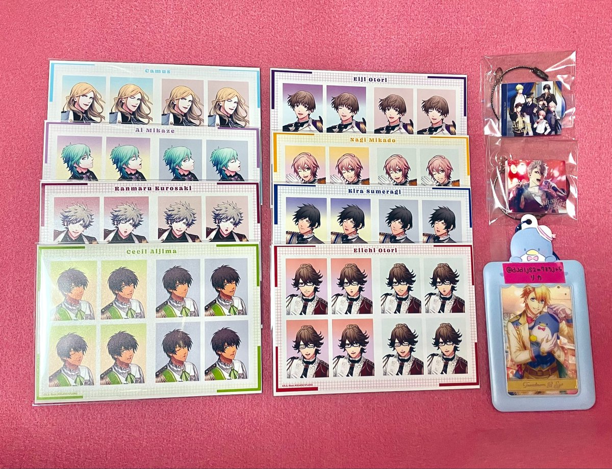 交換】 うたプリ ワンダーランド WL ◇譲) ①IDOLフォトステッカー