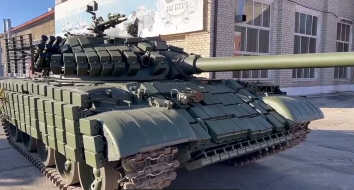 T_90AK's tweet photo. I bet it includes T-62 modernizations akin to what we've seen done by the 103rd Armored Plant. https://t.co/Wot9ADmJjE