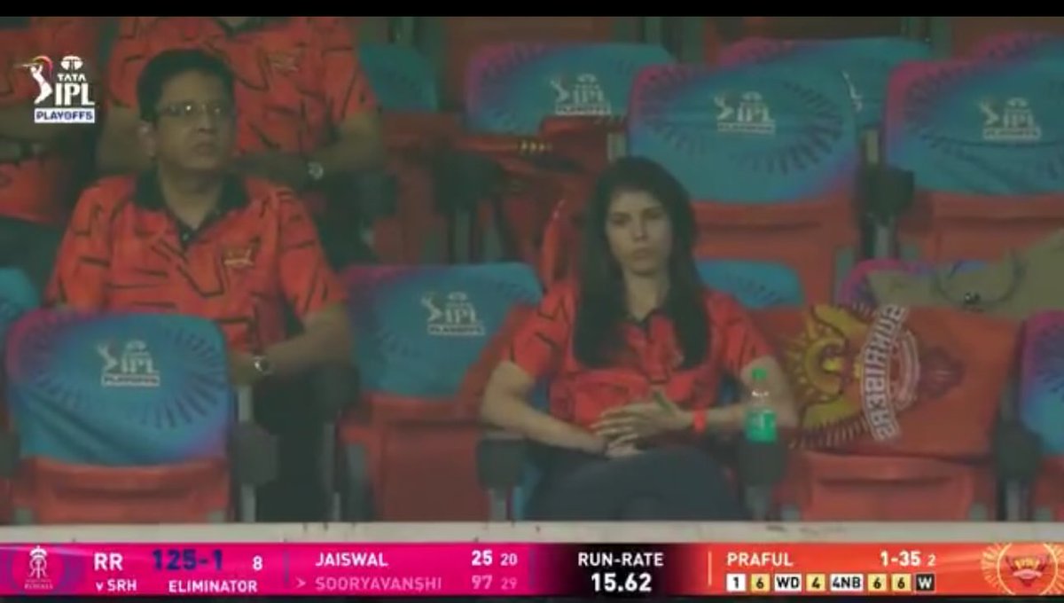 newbatsman's tweet photo. LSG owner Sanjiv Goenka giving a standing ovation to Vaibhav Sooryavanshi.

Meanwhile, SRH owner today.

#IPL2026 #SRHvRR https://t.co/HLUESJ4VU2