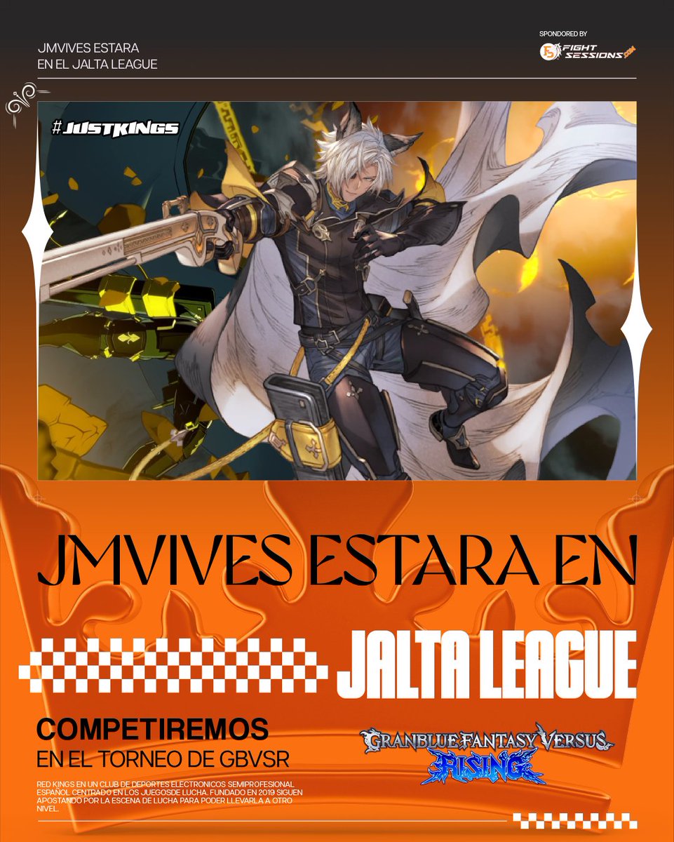 RedKings_FG's tweet photo. 🏆 #GBVSR 🏆

@jmvives7  entra al torneo preparado para demostrar todo su potencial 💥

🕢 Empieza a las 19:30
📺 En directo en 👉 https://t.co/1MRygxJ0nE

¡Muchísimo ánimo Jmvives! Confía en tu juego 🧡🔥

#JUSTKINGS🦁👑 https://t.co/1GIPiz8uN1