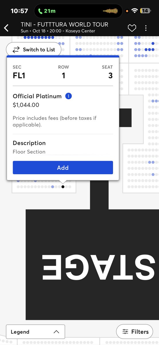 JessyJoyt's tweet photo. O ingresso na primeira fileira no show de Miami está mais de mil dólares pqp https://t.co/N0Unn7dkHI