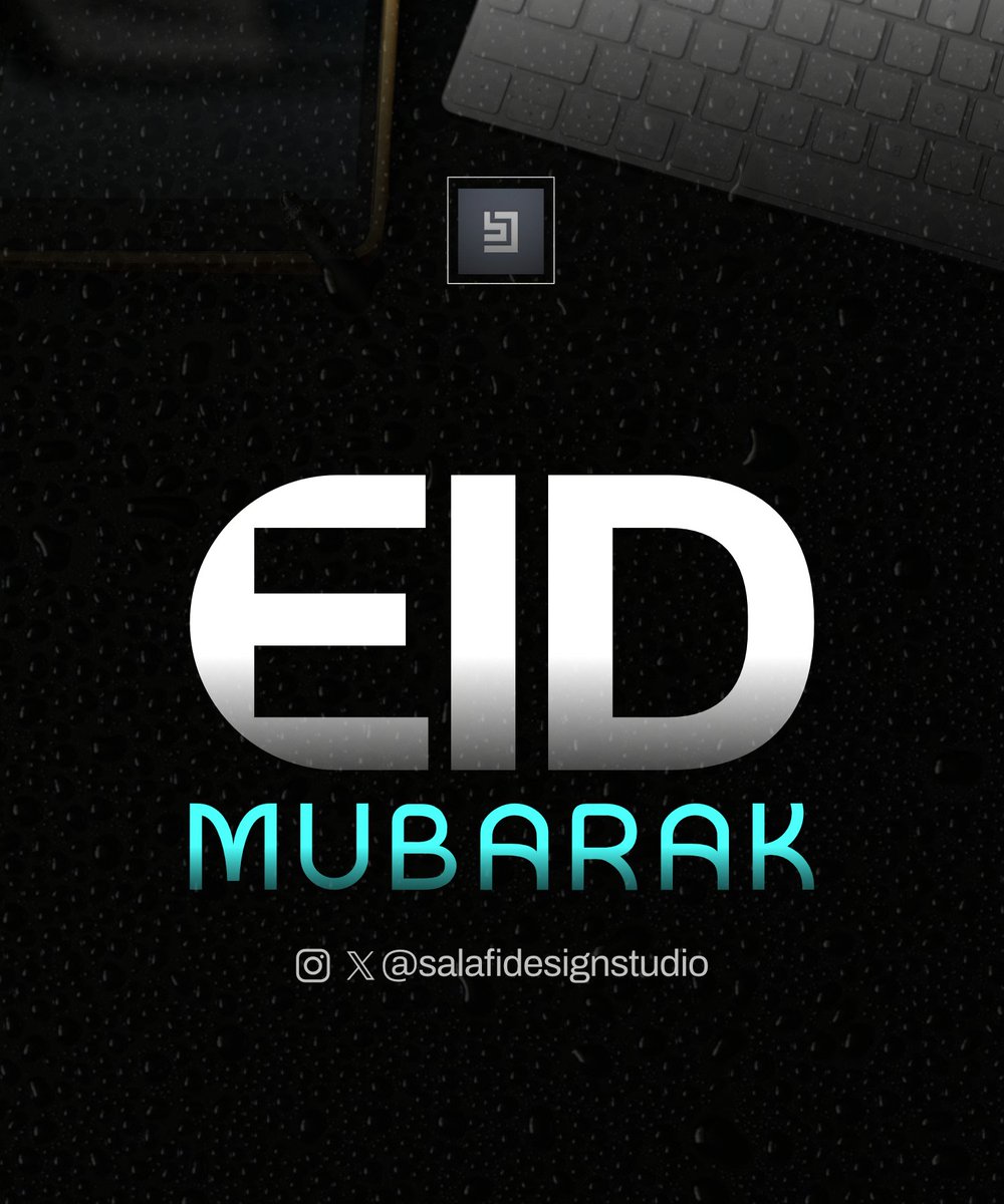 Salafi_designs's tweet photo. Eid Mubarak Fam!

To our clients, our followers, and everyone who has supported Salafi Design Studio, jazakumullahu khayran. This community means everything to us.

Taqabbalallahu minna wa minkum.

Eid Mubarak. From our family to yours. https://t.co/ZQLSSBQWyV