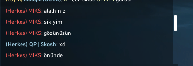 Asmodeussww's tweet photo. retired aim#sheyn
ip0tt#bensu
Geno#god
berfira#esek
Sheyn#mvp
Sadece oyun oynuyoruz eğlencesine 5q atarken takımdan kimse hiçbirşey dememişken durduk yere böyle şeyler demeye başladılar maç boyu "aptal türkler" ağıza alınmayacak küfür edip durdular akıllarınca++ https://t.co/rKcdhfDXUD