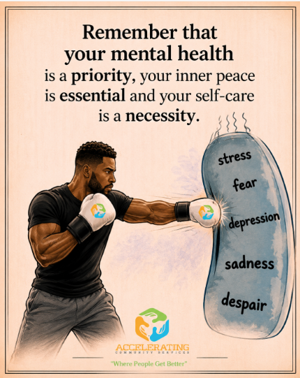 AcceleratingCS's tweet photo. Your mental health deserves the same care you give everyone else. Healing isn’t weakness it’s survival. Protect your peace, choose yourself, and remember: even slow progress is progress. #MentalHealthAwareness #SelfCare #HealingJourney #InnerPeace   #NCMedicaid #CommunityHealing https://t.co/2ptxQNOR7d
