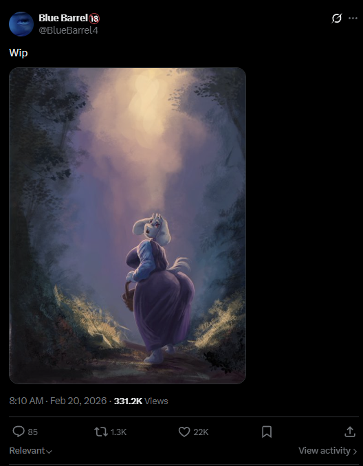 BlueBarrel4's tweet photo. The two greatest things I've ever seen on my account!
1) An unfinished sketch
2) A funny picture https://t.co/v6PhnCc8xl