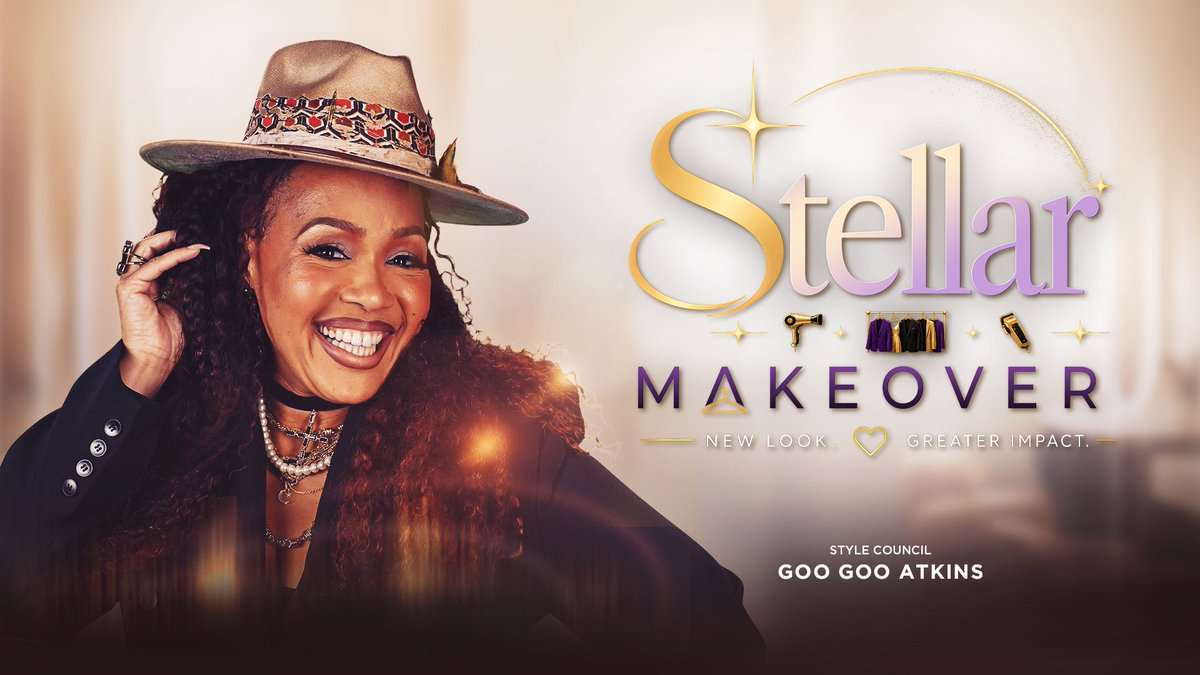 StellarTVnet's tweet photo. Meet the Stylist - @theeGooGoo has impeccable style and a big personality! You’ve seen her work her magic on her sisters – Erica and Tina Campbell #MaryMary.
Would you let her work her magic on you? Comment below. Visit https://t.co/DVzptMxFHi for more details. #StellarMakeover https://t.co/pahPMydave