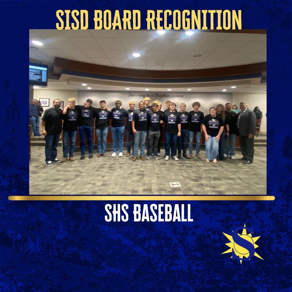 smslearns's tweet photo. Congratulations to our students and teams who were recognized at the Tuesday, May 26 SISD Board of Trustees meeting.  We are proud of your hard work and your incredible accomplishments! 
#RaidersRise #SunnyvaleISD https://t.co/0FgefCxeD1