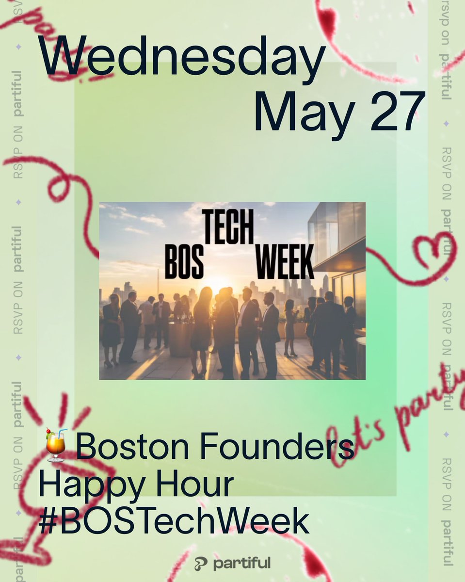 idelsoft's tweet photo. Boston founders and startup operators, see you tonight!

RSVP: https://t.co/pkNxl5gslb https://t.co/4Zek5qXAfL