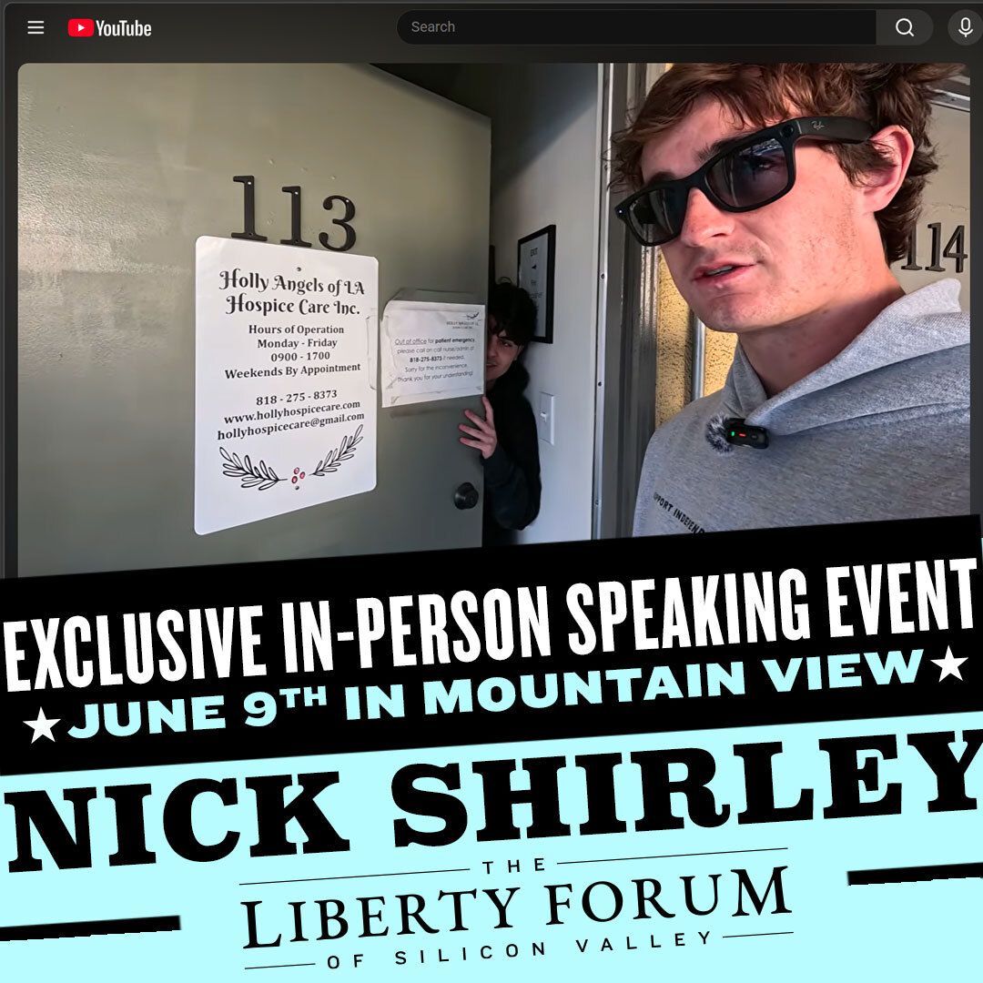 Liberty_Forum_'s tweet photo. Nick Shirley exposed more government fraud in California with one 40-minute video than legacy journalism has probably ever done. Now California is trying to pass the Stop Nick Shirley Act. Governor Newsom's office has mocked him publicly. Congress asked him to testify. Whatever you think of Nick Shirley, he gets results. Come hear him explain how and why in Mountain View, CA on June 9! 
Grab your ticket over at https://t.co/4AiuBOBrkv.

#nickshirley
#fraud
#ebt
#fraudsters
#californiafraud
#holdthemaccountable