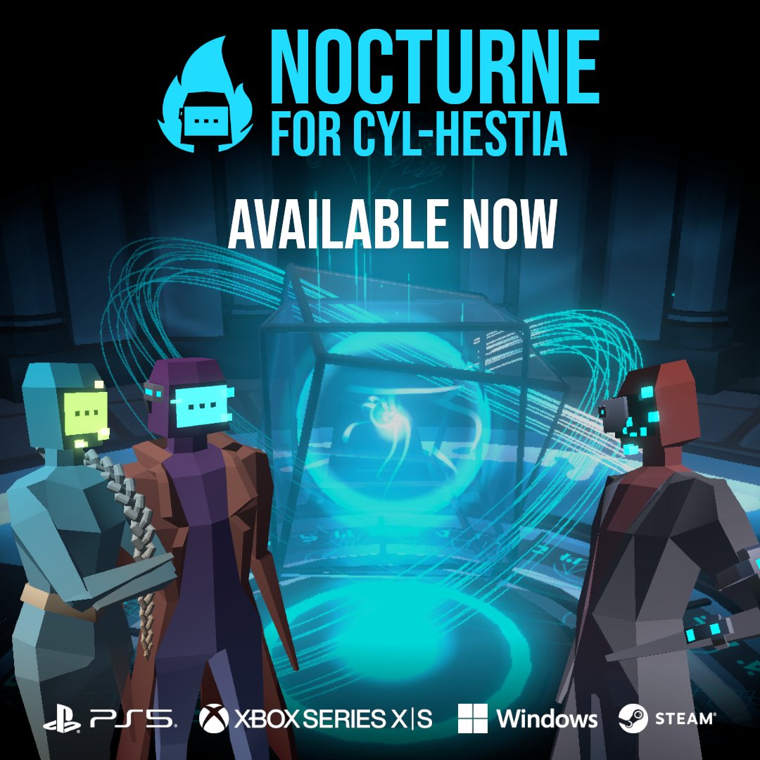 Spore_Sorcery's tweet photo. The mysteries of Cyl-Hestia are waiting for you!
Nocturne for Cyl-Hestia is available now on PC/Mac, PlayStation 5, and Xbox Series X|S.

#Indiegame #Playstation5 #Xbox #Steam
@ID_Xbox https://t.co/2MkADw6drq