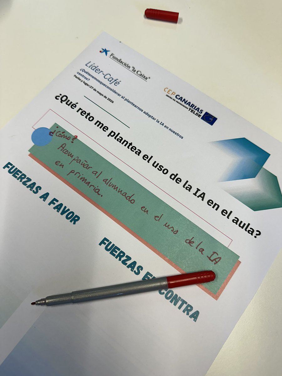 CepTelde's tweet photo. Nuestros retos...¿Miedos? https://t.co/a0jclED9Kn