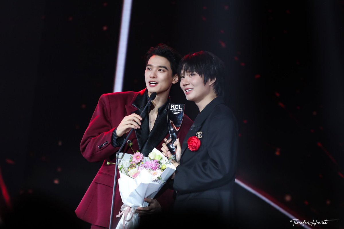 TimeForHarit's tweet photo. พี่หน่ะภูมิใจในตัวทั้งคู่มากๆเลยนะ 
🏆 รางวัลคู่จิ้นดาวรุ่งยอดเยี่ยม

KNP AT KCLA2026
#KengHarit #Nampingster #KengNamping
#เก่งน้ำปิงคมชัดลึกครั้งที่22 https://t.co/iChJqkcQle