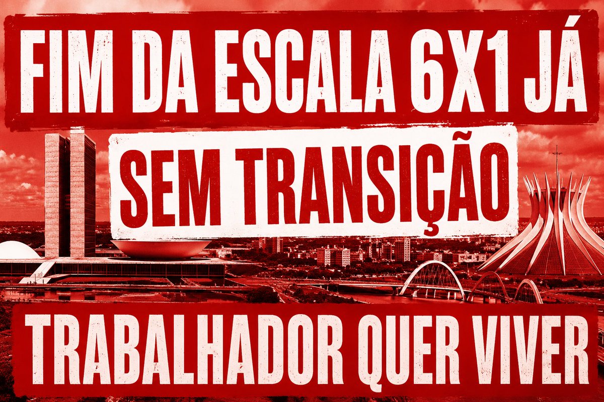 acarololiva's tweet photo. 🚨Atenção, compas!

Estão sabendo que tá tendo TAG?

FIM DA ESCALA 6X1 JÁ
SEM TRANSIÇÃO 
TRABALHADOR QUER VIVER

Consigo 300 RTS aqui? https://t.co/JIYp2SCWHt