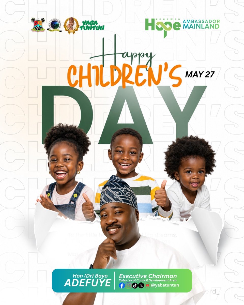 petermccann0's tweet photo. HAPPY CHILDREN'S DAY 🎉❣️
#HappyChildrensday #MccannMedia https://t.co/BTjsNuI3Oe